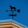 thumbnail image 4 of Metal Dog Shape Weathervane, 2025 New Metal Weather Vane - Standing Wind Direction Indicator for Roof, Garden, or Cupola - Outdoor Decor for Farmhouse, Shed & Patio, 4 of 6