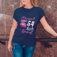 thumbnail image 3 of Damn I Make 54 Look Good T-Shirt, Funny Birthday Shirt for Women, Ideal Gift for 54 Birthday, 3 of 4