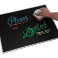 thumbnail image 4 of Wipe-Kleen Liquid Chalk Board Window Markers, Non Toxic Dry Erasable Pens for Cafe Menu Signs, Blackboard, Whiteboard & Glass- Bullet or Chisel Reversible Tips PASTEL Color- Set of 8  [2-Pack], 4 of 5