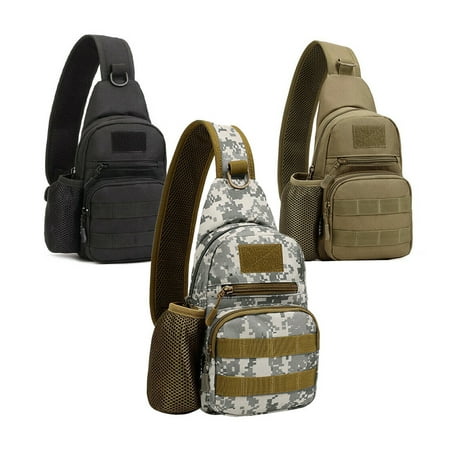 Sling Bag for Men Backpack Tactical Sling Chest Pack Shoulder Bag Hiking Travel Outdoor