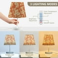 thumbnail image 4 of LED Desk Lamp Vintage Flora Patterned Table Nightstand Lamps with 3 Color Temperatures for Home Bedroom Living Room Decor 8x12, 4 of 8