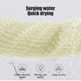 thumbnail image 6 of Eolstice Plush Velvet Bath Sheet Towel, Extra Large Absorbent Body Wrap, Quick Dry Fabric for Spa Use Dorm Gym Travel, 6 of 6