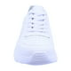 thumbnail image 3 of Tenis escolar Audaz para niño de corte piel blanco Mulán con ajuste agujetas, 3 of 6