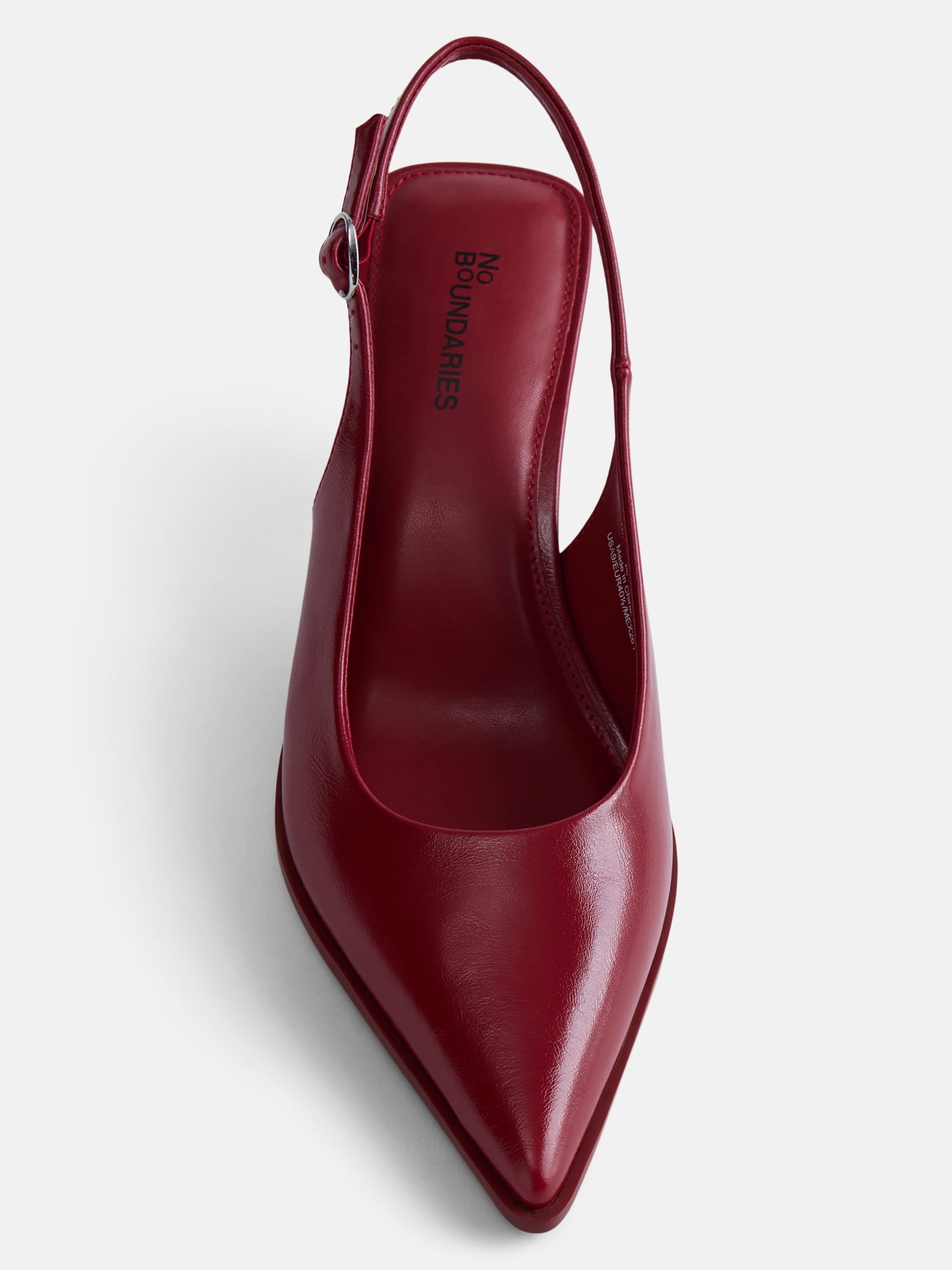 No Boundaries Women's Pointy Toe Heels