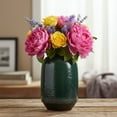 thumbnail image 2 of Amanda Ceramic Round Organic Vase, 2 of 8