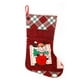 thumbnail image 1 of Ounissouiy Calcetín de Navidad con estampado colorido, regalo, bolsa de almacenamiento de aperitivos, calcetines colgantes para el hogar, colgador de Kits de decoración para fiestas Alce Ounissouiy HA070383-03, 1 of 6