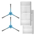 thumbnail image 2 of Mosiee Side Brush Filter Kit For Cecotec For Conga 9590 / 9990 10090 Ai Vacuum Cleaner, 2 of 8