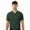 Forest-Green, variant on Allpro Men's Pique Polo Collar T-Shirt, 65/35 Polyester/Cotton Short Sleeve Solid Tee (Black, L)