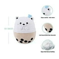 thumbnail image 2 of Avocatt Polar Bear Boba Plushie - 10 Inches Ice Bubble Milk Tea Asian Comfort Food Soft Plush Toy Stuffed Animal - Kawaii Cute Japanese Anime Style Gift, 2 of 3