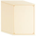 thumbnail image 1 of 10 hojas de papel para certificado en blanco, imprimibles y grabables, para uso en la oficina., 1 of 8
