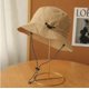 thumbnail image 1 of Bolsa de almacenamiento, gorro de lavabo, sombrero de pescador impermeable de secado rápido de verano, sombrero fino de montañismo para exteriores, sombrero de sol para hombre y mujer, 1 of 4