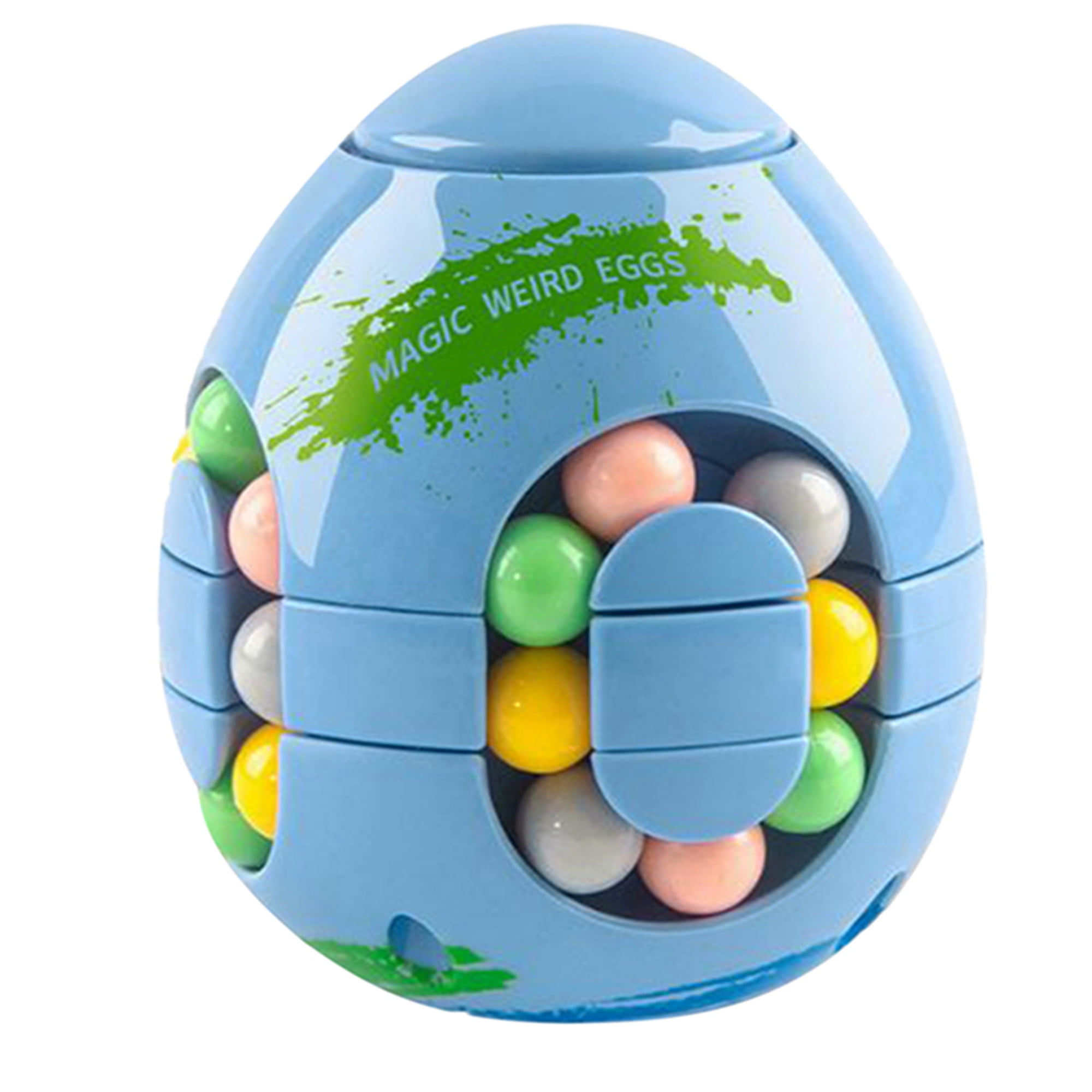 QILINXUAN Rotating Easter Egg Fidget Puzzle Ball, Fidget Cubes Top
