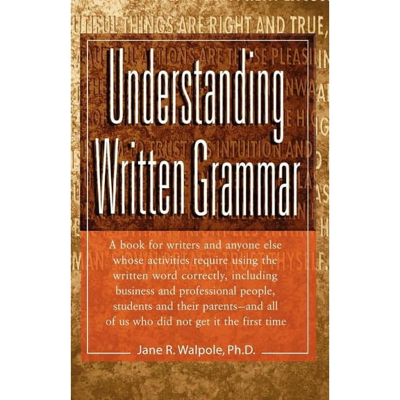 Understanding Written Grammar, (Paperback)