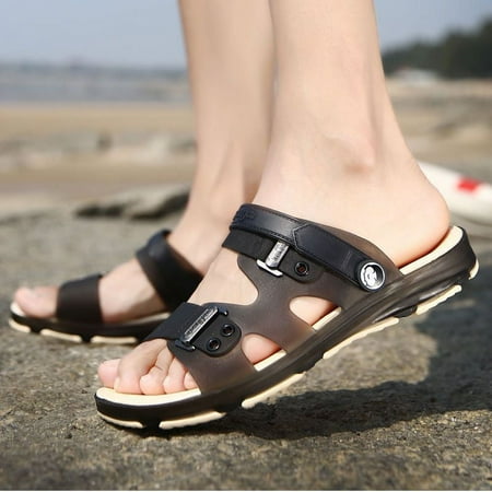 

Summer Sandals Dual-purpose Beach Shoes Non-slip Driving Hole Slide Non-slip eva Sandals Men‘s All-match Outer Wear