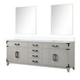 thumbnail image 3 of Harbor 84 in W x 22 in D White Oak Double Bath Vanity, Cultured Marble Top and 36 in Mirrors, 3 of 6