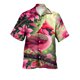 thumbnail image 1 of Camisas Para Hombre Hombres Casual Manga corta Primavera Verano Turndown Neck 3D Impreso Camisas Moda Top Blusa Camisas Ropa de playa (Red, L), 1 of 5