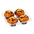 thumbnail image 2 of Marketside Banana Chocolate Chunk Muffins, 14 oz, 4 Count, 2 of 8
