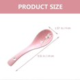 thumbnail image 2 of 6pcs Ceramic Porridge Spoons Japanese Style Ceramic Spoons Home Supplies, 2 of 3