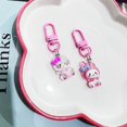 thumbnail image 4 of ELLSWORTH Kt Cat Llavero Lovable Moda Encantadora Resina Kuromi Melodía Colgante Adorno Chica Regalo Estilo Coreano, 4 of 4