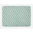 thumbnail image 1 of Forest Bath Mat, Woody Branches Trees in Circles Eco Friendly Environmental Graphic, Plush Bathroom Decor Mat with Non Slip Backing, 29.5" X 17.5", Forest Green and White, by Ambesonne, 1 of 2