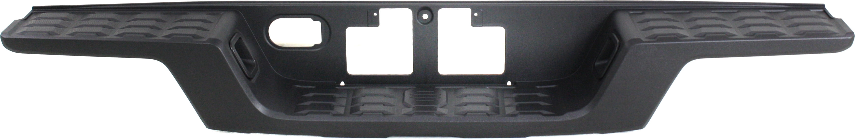 Bumper Step Pad Compatible With 2016-2020 Toyota Tacoma Rear Black