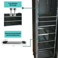 thumbnail image 3 of Edison Supply Set of Two 19-Inch Steel Vented Cantilever Rack Shelves (Black), 3 of 6