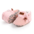 thumbnail image 4 of SAYOO Baby Cute Ears Boots Infant Girls Boys Non-Slip Soft Sole First Walker Winter Warm Snow Boots Crib Shoes, 4 of 9