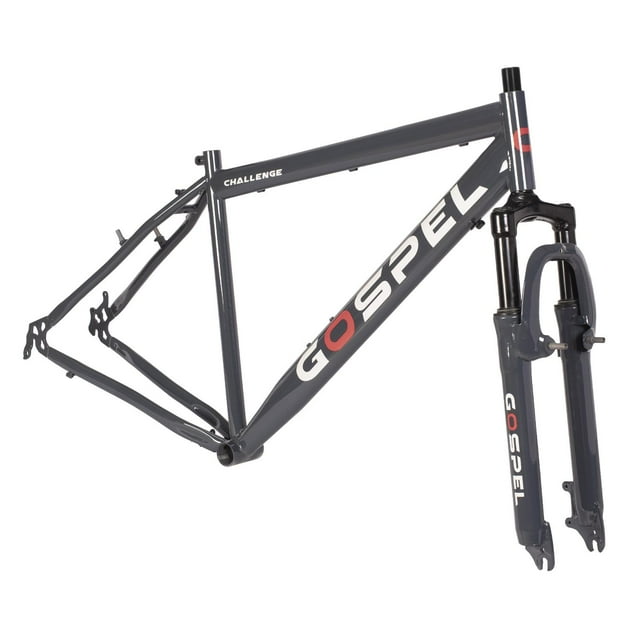 Cuadro para bicicleta Gospel R29 con tijera gris