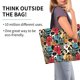 thumbnail image 2 of Disketp Different Cats 1 Bolsa Tote Estampada para Mujer, Bolso de Hombro y de Mano para Compras y Viajes, 2 of 8