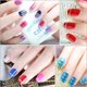 thumbnail image 3 of Calcomanías para uñas con diseño de agua, kit de 50 piezas, ideal para manicura en casa o salón, fácil de aplicar y remover, perfecto para adultos y niños, múltiples colores y patrones disponibles., 3 of 5