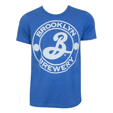 Brooklyn Brewery - Brooklyn Brewery Big Blue Logo Tee Shirt - Walmart.com