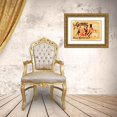 thumbnail image 3 of Cheret, Jules 24x17 Gold Ornate Wood Framed with Double Matting Museum Art Print Titled - La Gomme, 3 of 4