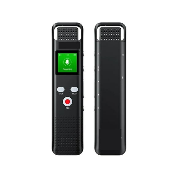 64GB Digital Voice Recorder Voice Activated Audio Recorder for Lectures Meetings 1536Kbps ,One-touch operation