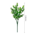 thumbnail image 4 of Yhmxh manojos de flores artificiales para exteriores, ideales para macetas, arbustos de follaje artificial resistentes a los rayos UV con vibrantes flores, plantas que no se decoloran, perfectas pa, 4 of 6