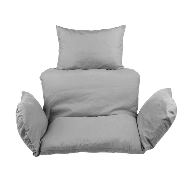 Esterilla de hamaca para colgar en el jardín, cojín de asiento oscilante para interiores y exteriores, cesta colgante para silla, cojín de asiento oscilante Fivean unisex