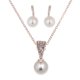 thumbnail image 1 of Señoras de la moda conjunto de joyería de perlas pendientes collar de tendencia conjuntos de joyas, 1 of 8