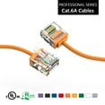 thumbnail image 1 of ACCL 1Ft Cat6A UTP Super-Slim Ethernet Network Cable 32AWG Orange, 1 Pack, 1 of 1