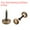 Bronze, variant on Uxcell 4Pack 15mm Decorative Screws with Caps Mirror Screws for Mirrors Tables Bronze