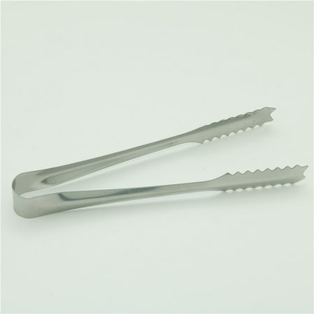 

Stainless Steel Barbecue BBQ Clip Bread Food Ice Clamp Ice Tong Tool Bar Kitchen