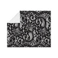 thumbnail image 3 of CafePress - Black Lace Throw Blanket - Soft Fleece Throw Blanket, 50"x60" for All Ages, 3 of 4