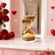 thumbnail image 1 of Adornos para San Valentín, regalos para San Valentín, embudos con forma de corazón en 2D, artesanías decorativas para sala de estar y dormitorio, letreros giratorios de acrílico, adornos de plástico., 1 of 7