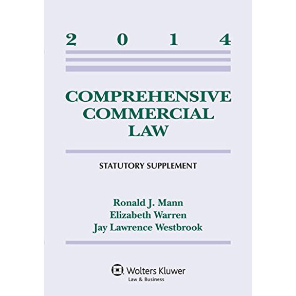 Pre-Owned Comprehensive Commercial Law Statutory Supplement 2014, 9781454840558, 1454840552, Paperback, 2014 edition