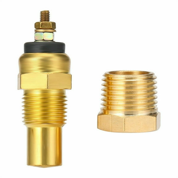 FYUU 1pc 185°-165° Car Engine Cooling Electric Fan 3/8 Inch NPT Thermostat Temperature Switch