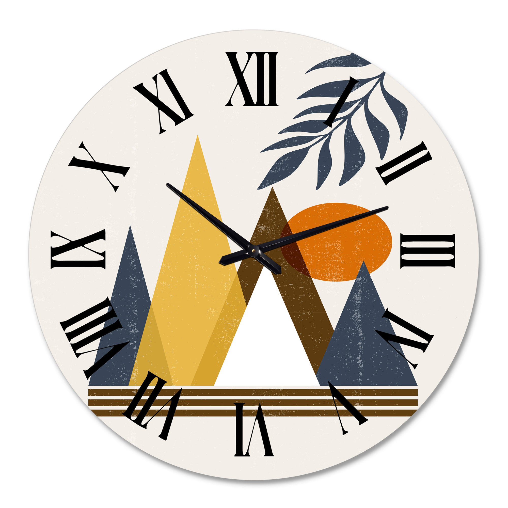 Designart 1 in Quartz Modern/Contemporary Wall Clock