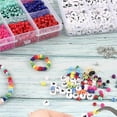 thumbnail image 1 of Bracelet DIY Beads Kit Prop Multipurpose Handicraft Accessories Delicate Colorful Jewelry Colorful Bracelets Bead Jewelry Making Set Props, 1 of 9