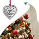 thumbnail image 3 of Moyic Colgantes festivos de metal para árboles de Navidad - Decoraciones navideñas Adornos colgantes de metal para árboles de Navidad Kits de decoración para fiestas perro en forma de corazon, 3 of 6