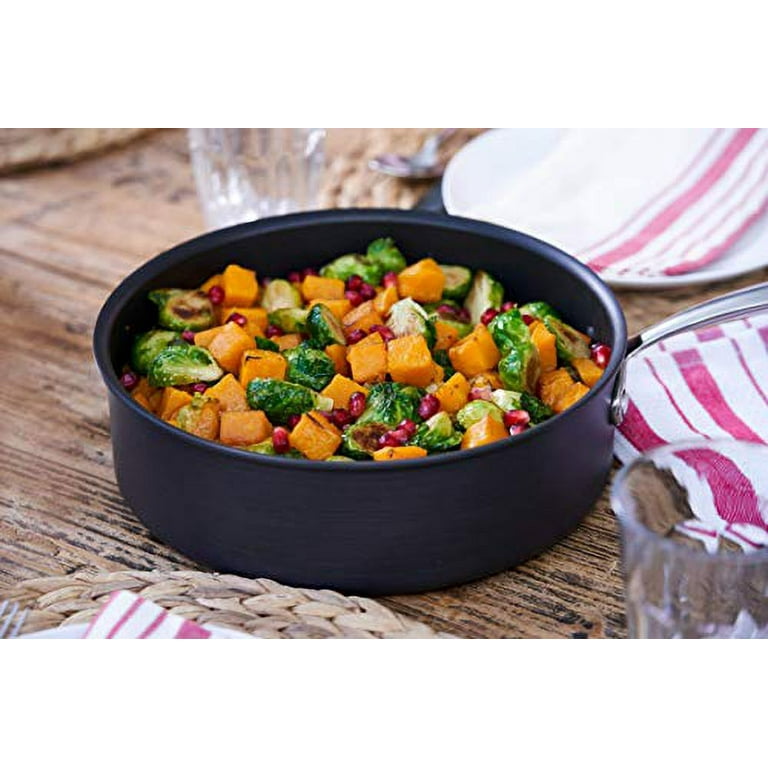 Nera 5 qt. Hard Anodized Aluminum Covered Casserole Nera 5 qt. Hard Anodized Aluminum Covered Casserole