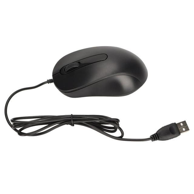 Ratón Con Cable, Resolución óptica De 1000 Ppp, 3 Botones, Ratón De Computadora De Desplazamiento, USB Sensible Para Computadora Para Oficina Para El Hogar ANGGREK Otros