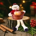 thumbnail image 1 of Christmas Doll Basket Santa Claus Candy Fruit Basket Decoration Supplies Christmas Basket Decoration, 1 of 7