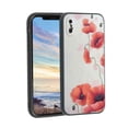 thumbnail image 1 of Compatible with iPhone XS Max Phone Case, Poppies-Pink-232 Case Men Women, Flexible Silicone Shockproof Case for iPhone XS Max, 1 of 1